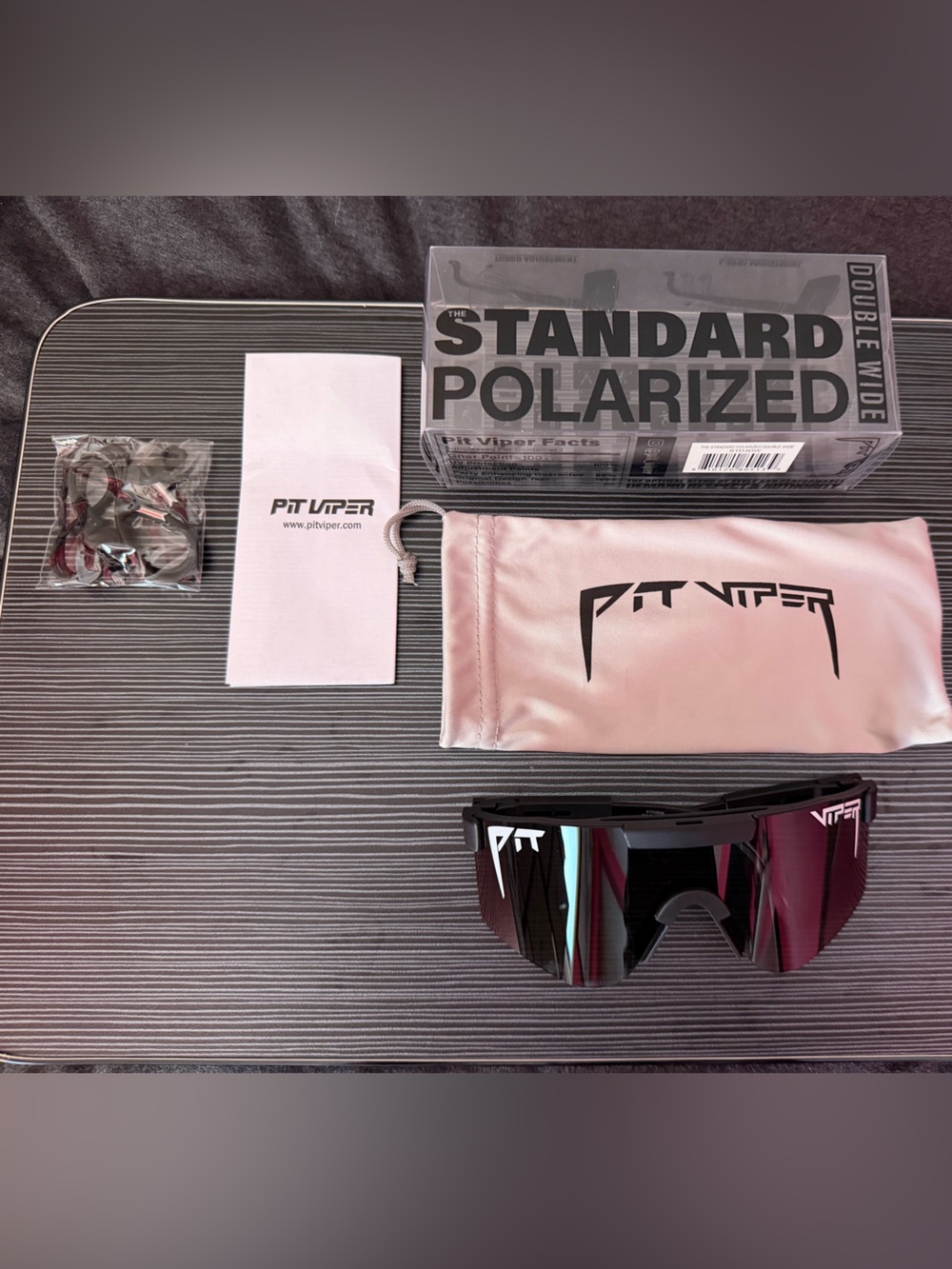 Pit Viper ‘The Standard’ Polarized Double Wide Sunglasses